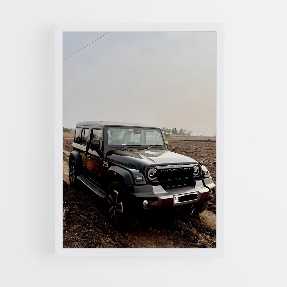 Poster Thar roxx – affiche Mahindra (vue 3)